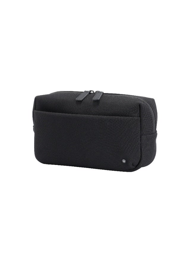 LEVELO Leon Organizer Pouch, 2.5L Capacity, Handheld Convenience, Smart Internal Organization, Quick Grab-and-Go, Durable Polyester Construction - Black - Image 1