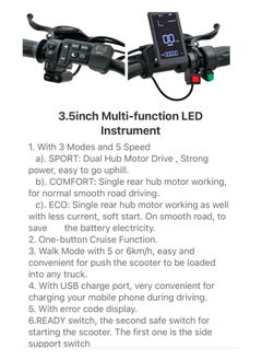 MAXMOV™ CRUISER 3.0 Pro -  3000W Powerful Double-Wheel Hub-Motor Electric Cruiser Scooter , Electric Scooter For Adults With Cruise Control For City And Off-Road Rides, Advanced Electric Scooter With A Max-Speed Of 60km/h, Drive Range Of 70km. NFC Start Engine With LCD Display Speedometer. LED Head And Tail Lights With App LED Control. [Loaded Top-Line Premium Version]. - pzsku/ZF279B4028551F16A6097Z/45/_/1733744873/2e1015e3-f8db-488e-a34d-b531a1160177