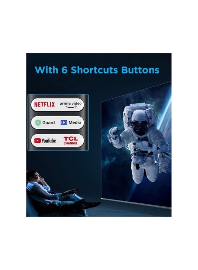 Dreamzon Universal Replacement Remote Control for TCL Mini-LED / QLED 4K UHD Android Smart TVs - Image 1