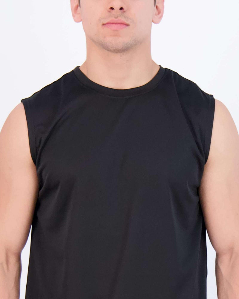 REALESSENTIALS Real Essentials 5 Pack: Men's Mesh Active Athletic Tech Tank Top - Workout & Training Activewear (Available in Big & Tall),Set 3-L - Image 5