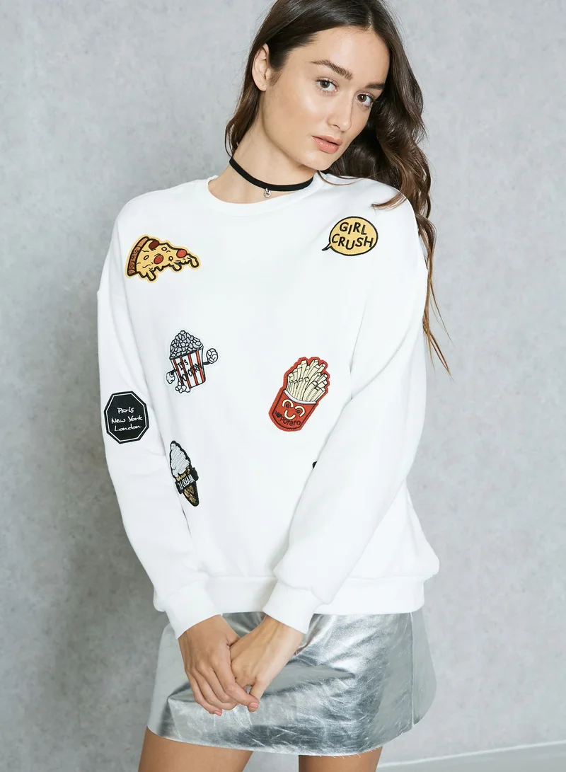 FOREVER 21 Graphic Sweatshirt