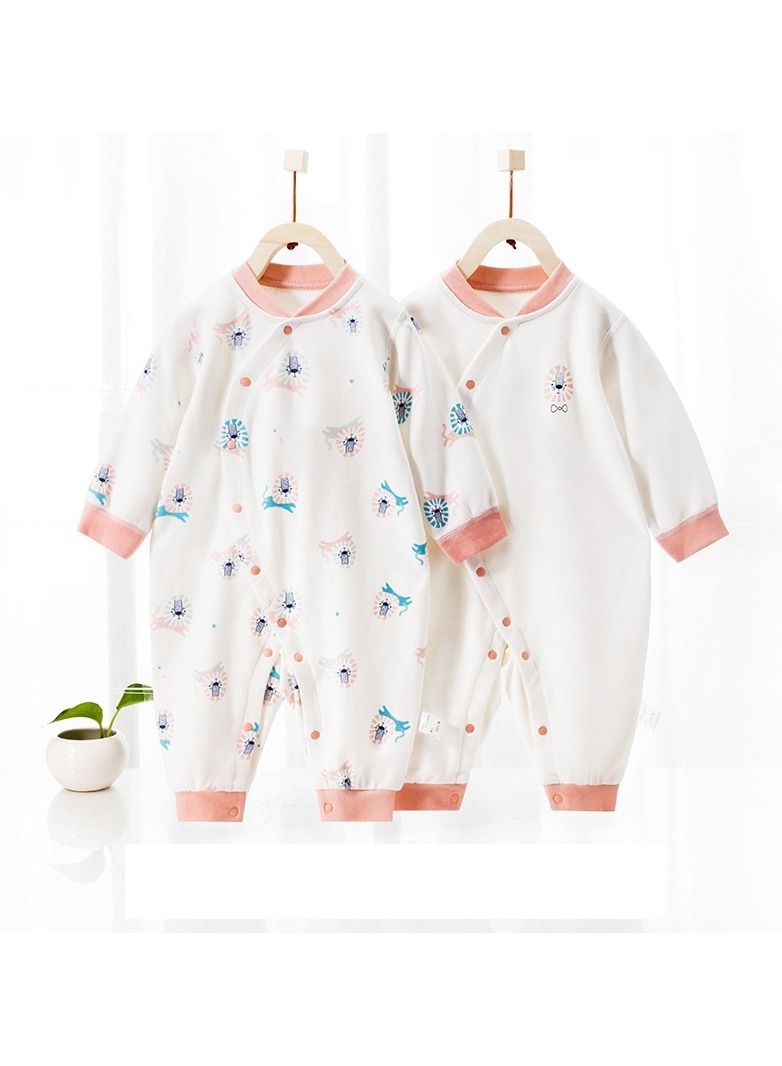 Loquat Two Jumpsuits With Long Sleeves For Babies And Toddlers 