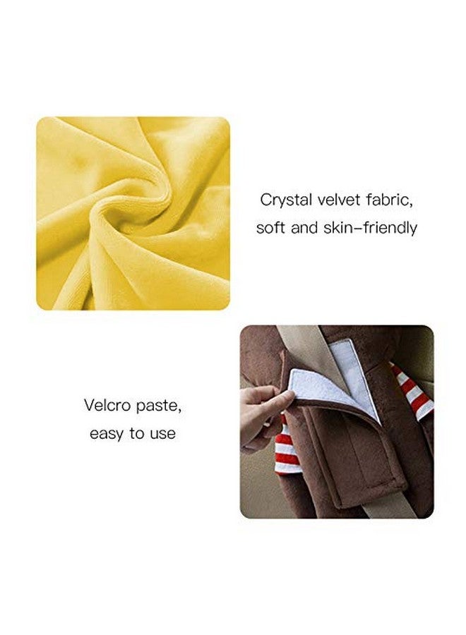 Kelendle Seat Belt Pillow Kids Car Seat Belt Cover Vehicle Shoulder Pads Car Seatbelt Cushion for Kids Seat Strap Pillows Kids Animal Travel Pillow - Image 3