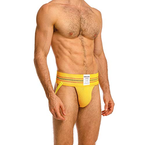 BSHETR Men's Athletic Supporters Jockstrap Active Underwear (4-Pack(multipack), L:32"-34",81cm-86cm) - Image 4