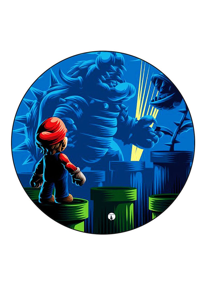 RKN Video Game Super Mario Printed Mouse Pad  Multicolour