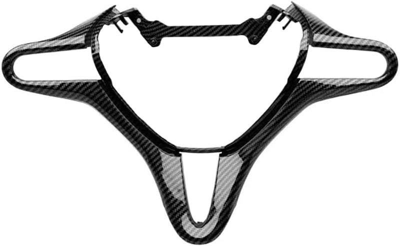 AEETUED Carbon Fiber Style Replacement Steering Wheel Trim Cover for Honda Civic (2006-2011) - Image 1