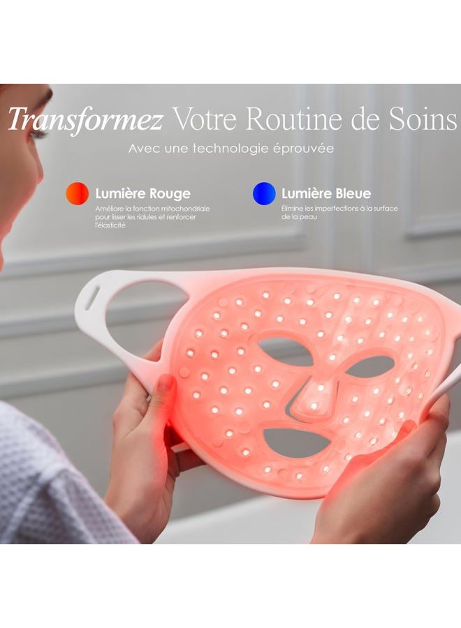 Project E Beauty LED Light Therapy Mask by Project E Beauty | Anti-Aging & Anti-Blemish (Silicone Mask) - Image 3