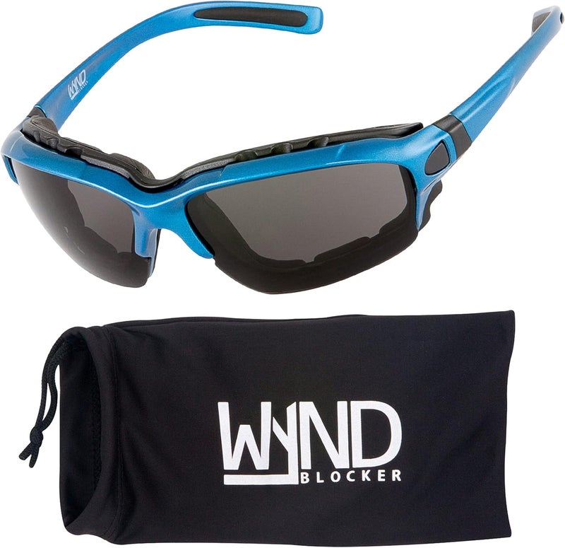 WYND Blocker Motorcycle Riding Glasses Extreme Sports Wrap Sunglasses - Image 1