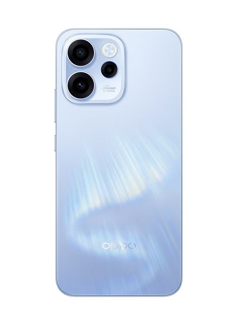 OPPO Reno15F Dual SIM Aurora Blue 12GB RAM 256GB + Gifts - 5G Middle East Version - Image 3