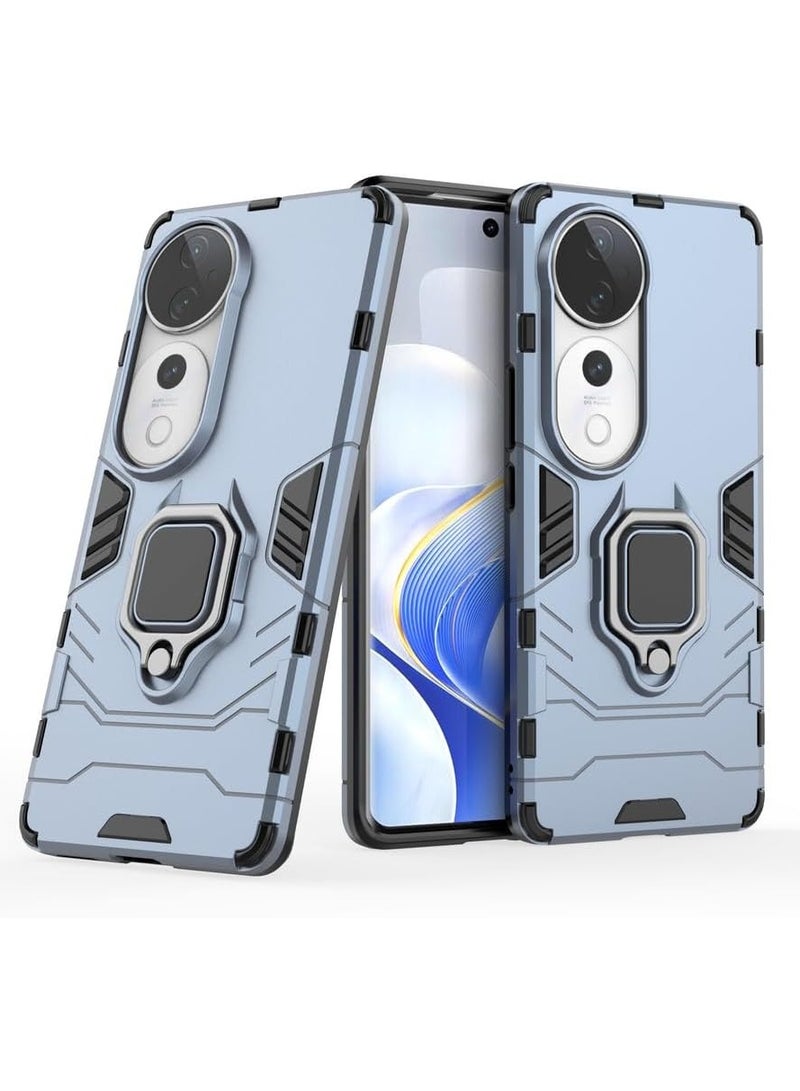 General Compatible with Vivo V40 Pro Case, Magnetic Car Mount Bracket Shell, with Hidden Bracket, Earthquake and Fall Resistant Cover Case for Vivo V40 Pro  - Image 2
