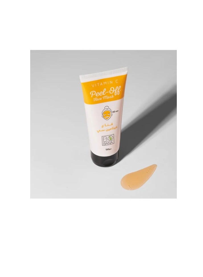 بوبانا قناع تقشير الوجه بفيتامين سي - 120 جرام - Image 3