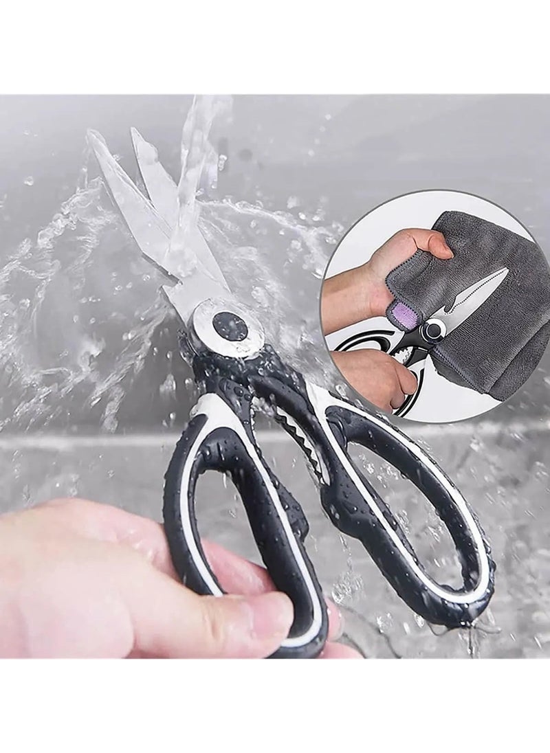 Octopus Bazaar Multifunctional Stainless Steel Chicken Scissors | Chicken Fish Vegetable Scissors  - Image 4