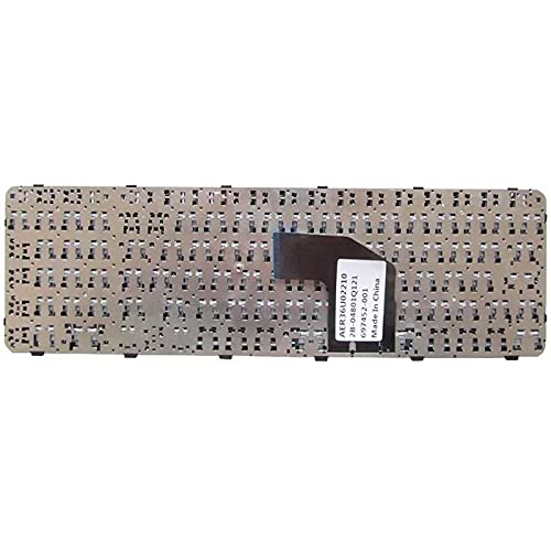 WISTAR Laptop Keyboard for HP Pavilion G6-2000 G6-2100 G6-2200 G6-2300 G6T-2000 Series 699497-001 697452-001 700271-001 AER36U02310 (Black) with Frame - Image 2