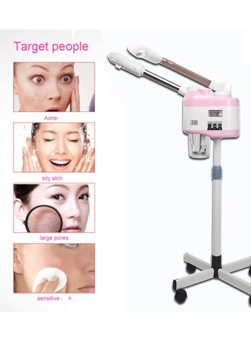 Hoopoe Multifunction Facial Steamer, Facial Steamer 2 in 1 Hot and Cold - Image 1