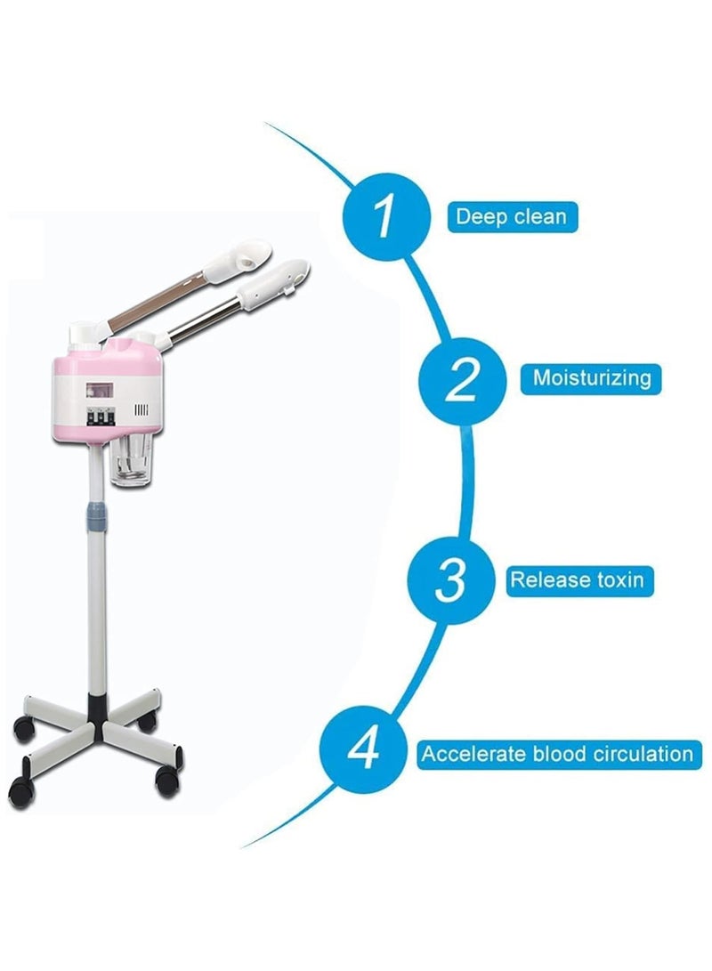 Hoopoe Multifunction Facial Steamer, Facial Steamer 2 in 1 Hot and Cold - Image 4