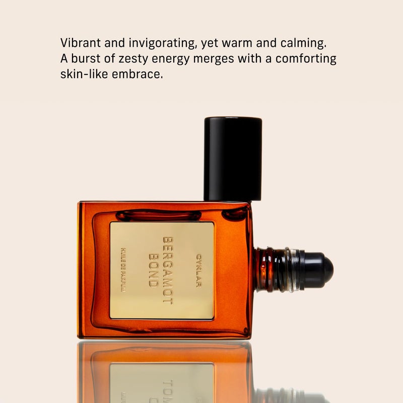 CYKLAR Perfume Oil for Skin â€“ Bergamot Bond Scent â€“ Bright, Zesty & Warm Perfume Fragrance with Bergamot, Verbena & Cashmere Notes â€“ 30ml - Image 3