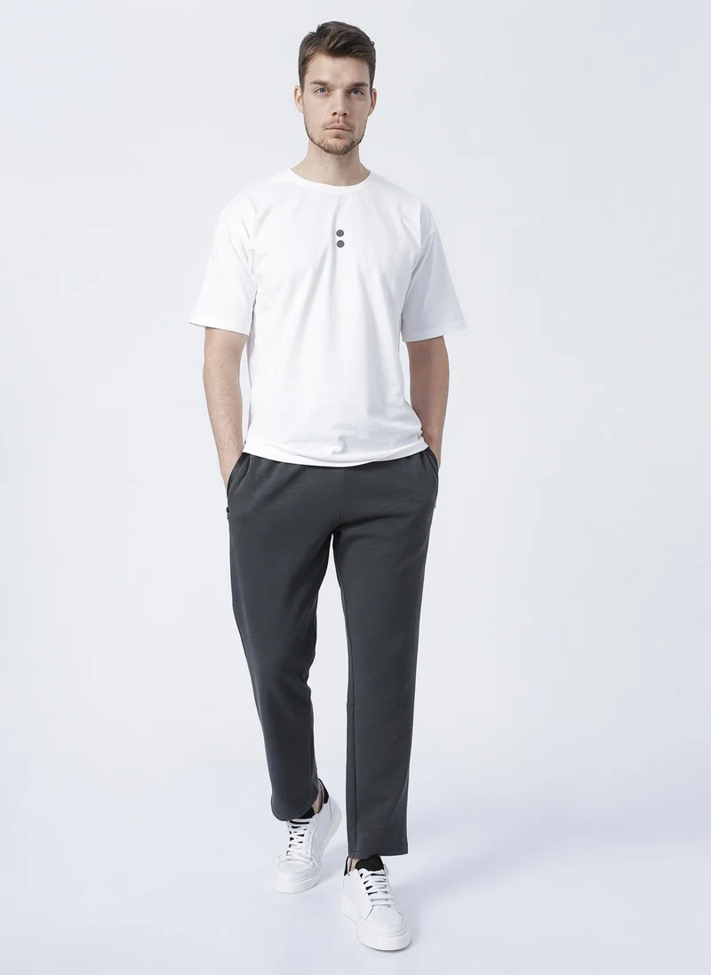 نورث ايس Ni202110411 Regular Fit Plain Khaki Men's Sweatpants