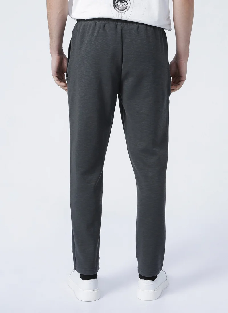 نورث ايس Ni202110411 Regular Fit Plain Khaki Men's Sweatpants