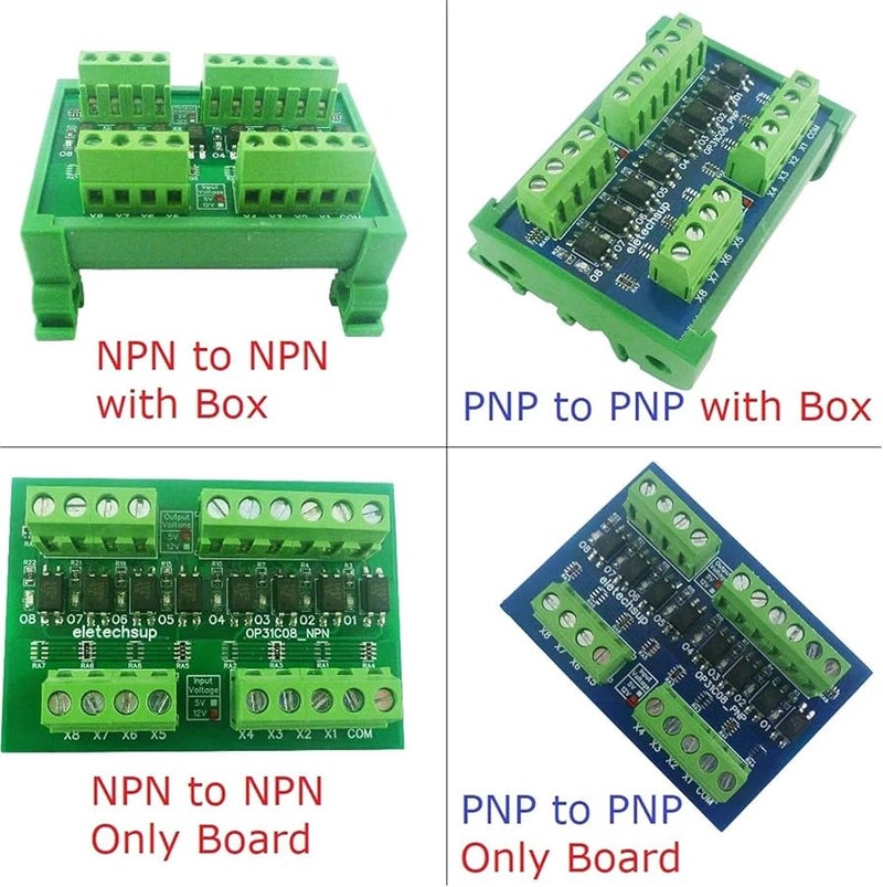 NPN To NPN 8 Channel TTL Logic Level Converter Module 3 3V 5V 12V 24V For Arduino PLC MCU - Image 5