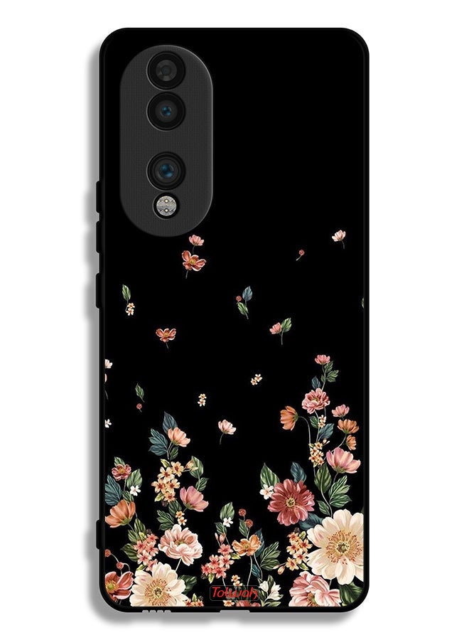 Tolwak Honor 70 Protective Case Cover Small Flowers In Bottom - Image 2