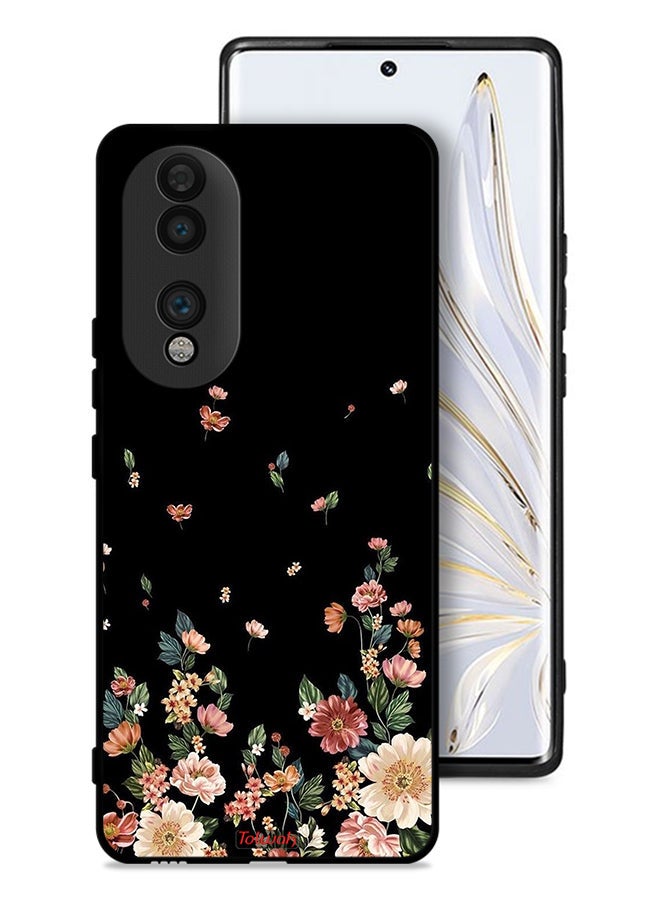 Tolwak Honor 70 Protective Case Cover Small Flowers In Bottom - Image 1