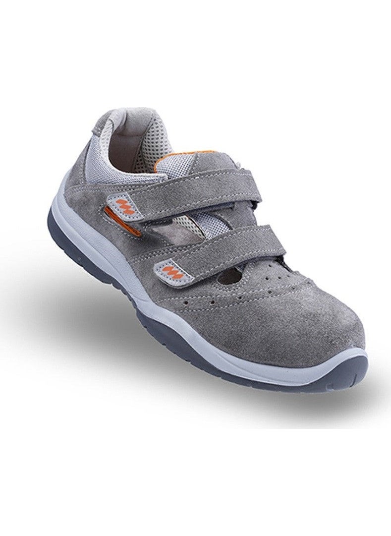 Mekap - Bermuda Rmk 51 Gray Suede S1 Src Work Shoes 39 - Image 1