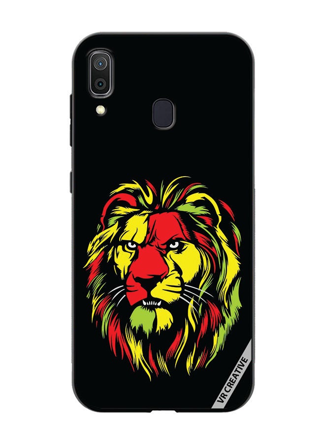 VR CREATIVE Protective Case Cover For Samsung Galaxy A30 Lion Design Multicolour - Image 1