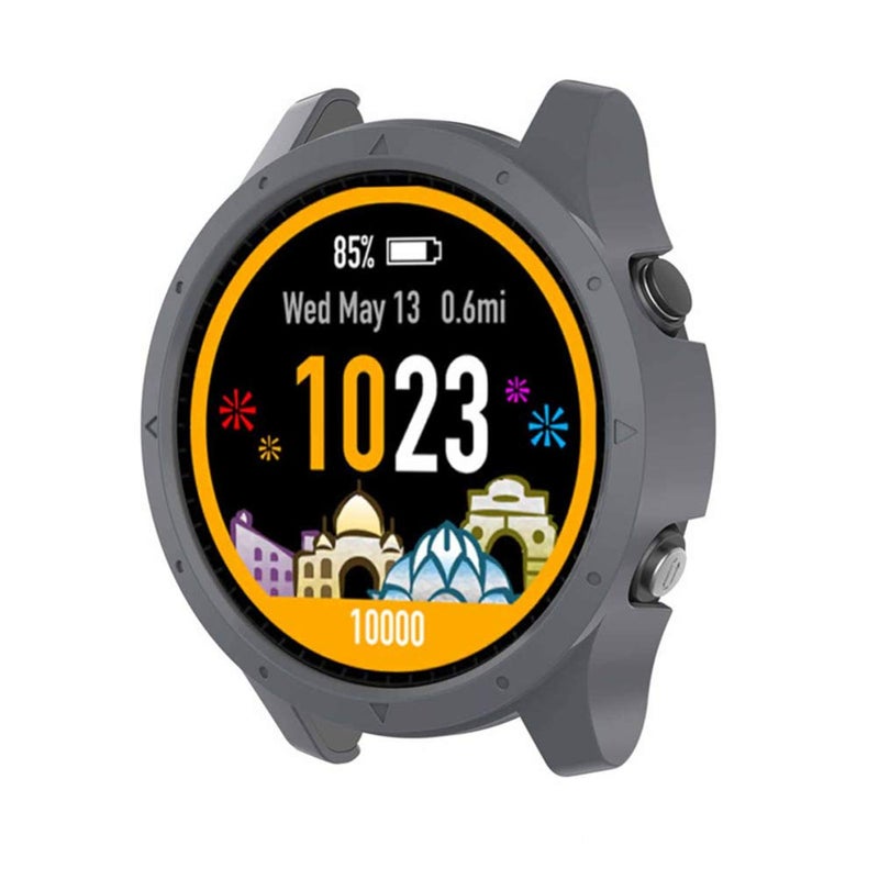 Blue Protective PC Case Cover for Forerunner Watch Scratch Resistant Bumper - Image 4