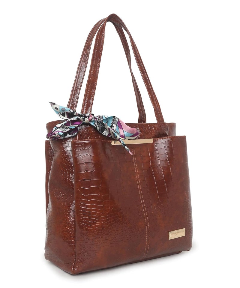 Dcozi Stylish and Fashionable PU Leather Handbag For Women & Girls - Image 1