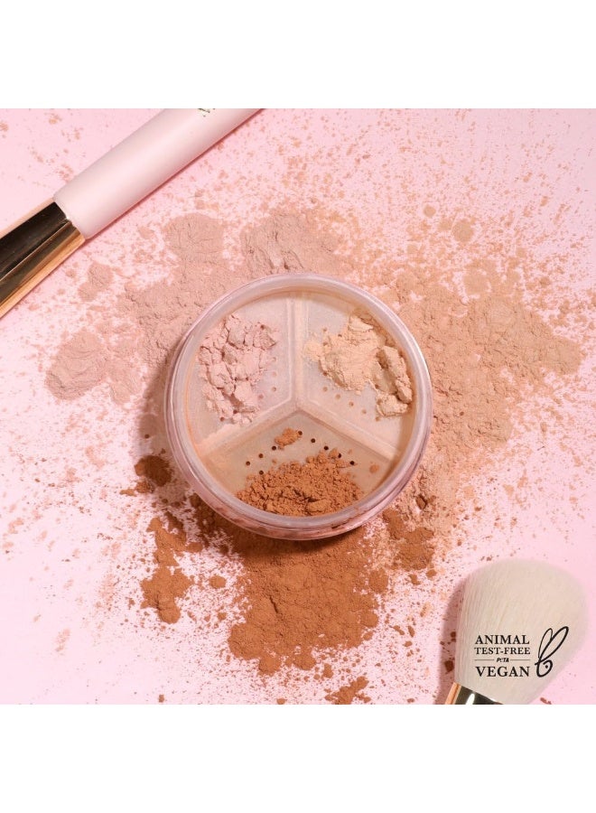 moira Set & Correct Loose Setting Powder (004, Deep) - Image 2