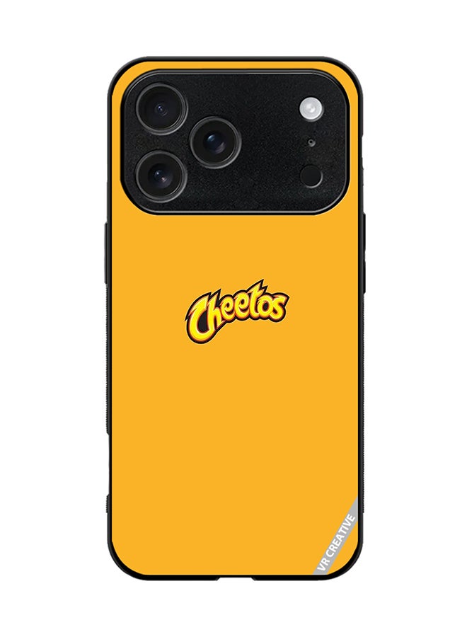 VR CREATIVE Protective Case Cover For Apple iPhone 17 Pro Cheetos Design Multicolour