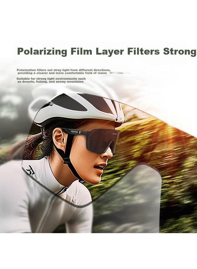 Vozapow Cycling Gl, Day And Night Use, Windproof, Sandproof, Insect-proof Goggles, For Road Bikes, Outdoor Sports, Mountain Climbing And Running - Image 2