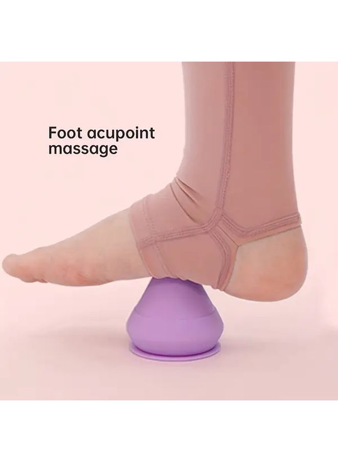 Purple Massage Ball For Muscle Relaxation Back Neck Shoulder Foot Portable Soft - Image 2