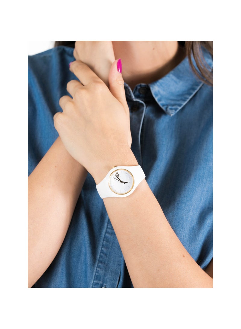 أيس وتش Ice-Watch Ice Glam White Dial Ladies Watch 000981 - Image 2