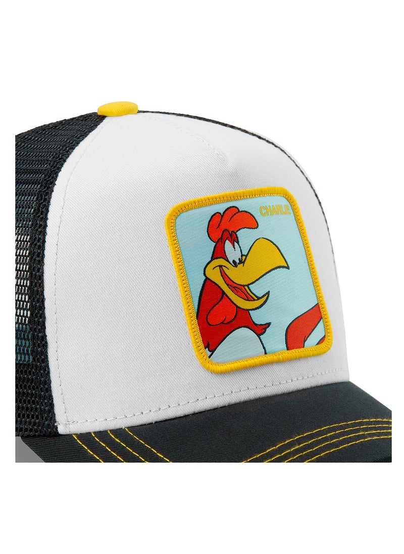 [ X ] Capslab - Looney Tunes Charlie Trucker Cap White - Image 1