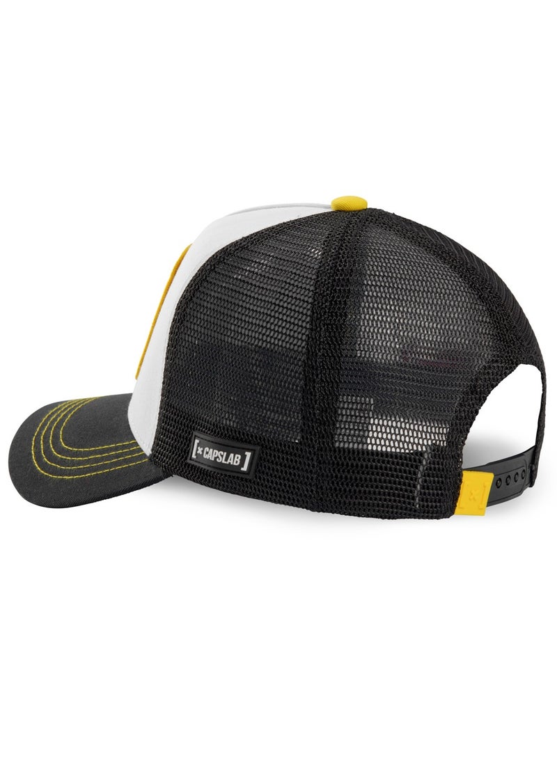 [ X ] Capslab - Looney Tunes Charlie Trucker Cap White - Image 1
