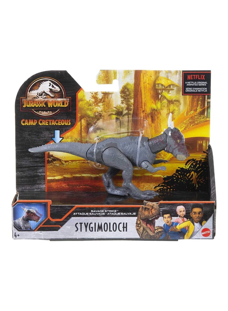 Mattel Games Jurassic World Camp Cretaceous Stygimoloch Savage Strike - Image 2
