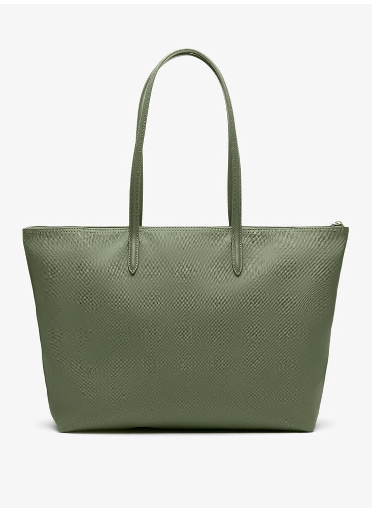 Lacoste Women's L12.12 Concept Fashion Versatile Large Capacity Zipper Handbag Single Shoulder Bag Tote Bag Camera Bag Large - Image 4