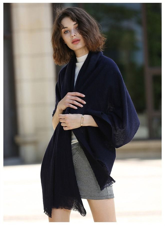 Solid Color Soft And Comfortable Wool Scarf
