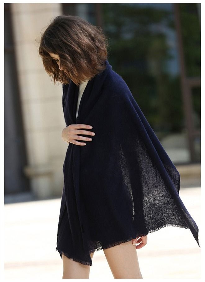 Solid Color Soft And Comfortable Wool Scarf