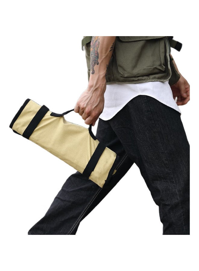 Campingmoon Ground Stake Bag For Tent And Tarp, Thickened Canvas Portable Camping Storage Bag, B-126 Small Ground Stake Bag - Image 1