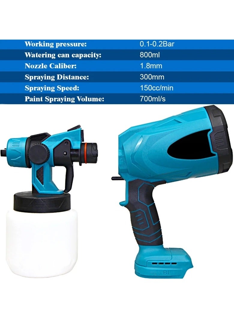 AROAQ Lithium Battery Rechargeable Electric Spray Gun Paint Spray Gun Oil Spray Gun Exterior Wall Small Paint Spray Machine Latex Paint Artifact - Image 5