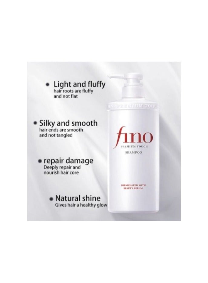 Fino Premium touch hair set Bundle 3 Pcs  Hair Shampoo, conditioner and hair mask for damaged hair growth - Image 4