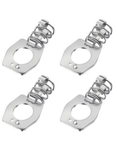 Generic Metal Water Heater Cam Lock Set 4pcs Silver Door Latch Fasteners for RV and Camper  - Image 1