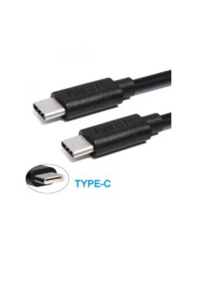 CHOETECH Type-C To Type-C Cable 1m, CC0002 – Black - Image 2