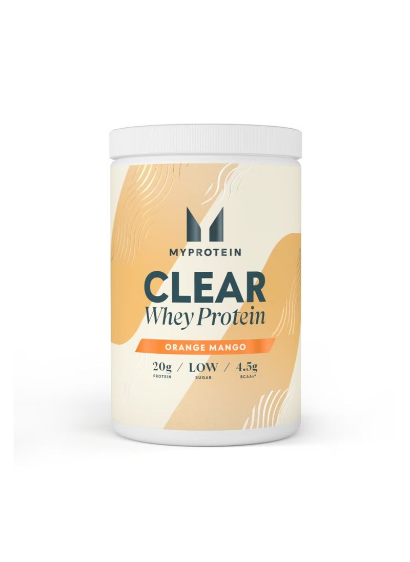 Myprotein Clear Whey Protein Orange Mango 522G 20 Servings  - Image 1