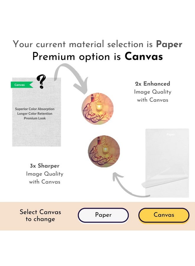 Mad Masters Islamic Quotes Urdu Muslim Text Painting Hanging Photo Frame Decorative Item for Living Room, Bedroom, Home Decor and Wall Decoration (MM 1749, 12x18 Inch, Paper, With Plexi Glass) - Image 3