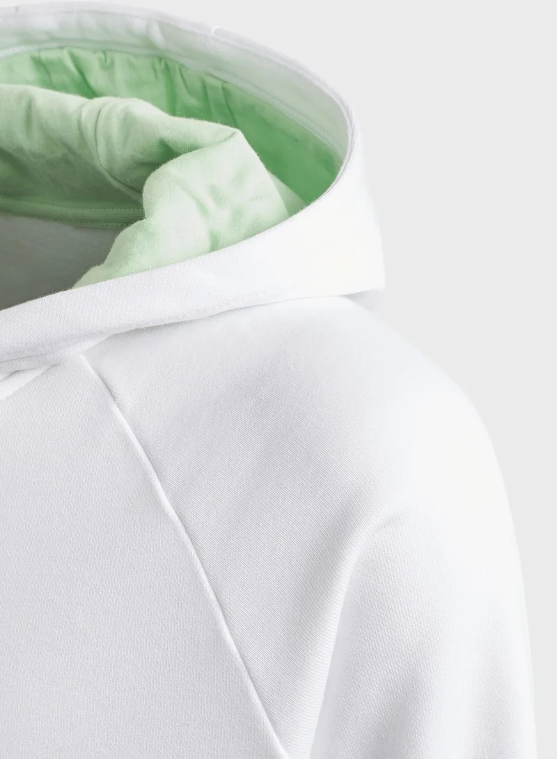 adidas فستان بياقة هودي