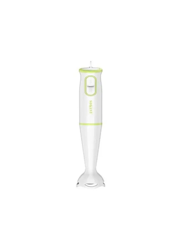 sokany Sokany Hand Blender 4 In 1 Food Processor Grinder Egg Whisk Beaker Chopper - 300 Watt (SK-1718-4) - Image 2