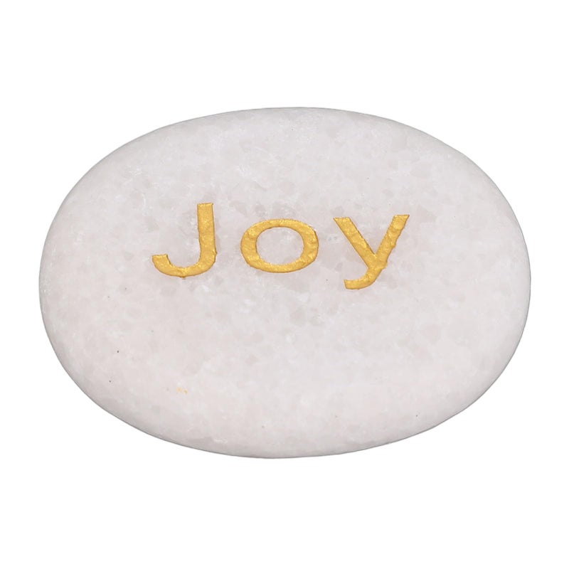 حجر الرخام التشجيعي فرحة الحجم ديكور أنيق هدية للأصدقاء العائلة المعلمين - Image 2